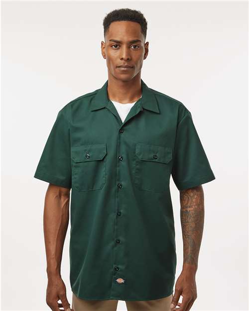 Dickies Short Sleeve Work Shirt - Tall Sizes 2574T
