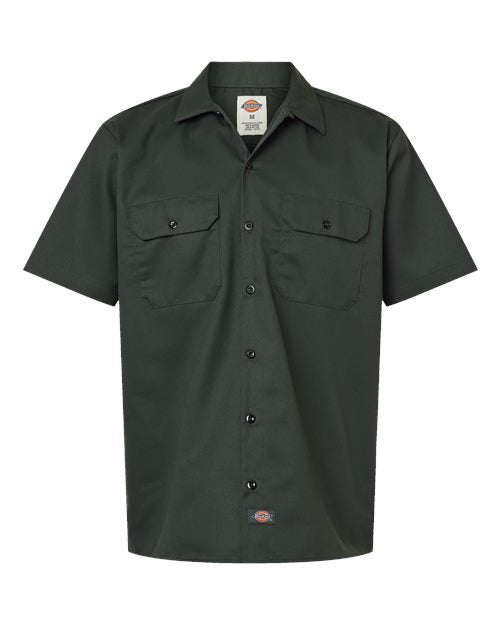 Dickies Short Sleeve Work Shirt - Tall Sizes 2574T