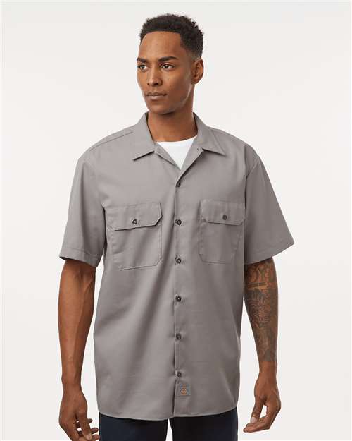 Dickies Short Sleeve Work Shirt - Tall Sizes 2574T