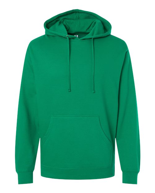 Independent Trading Co. Midweight Hooded Sweatshirt SS4500 - Kelly Green