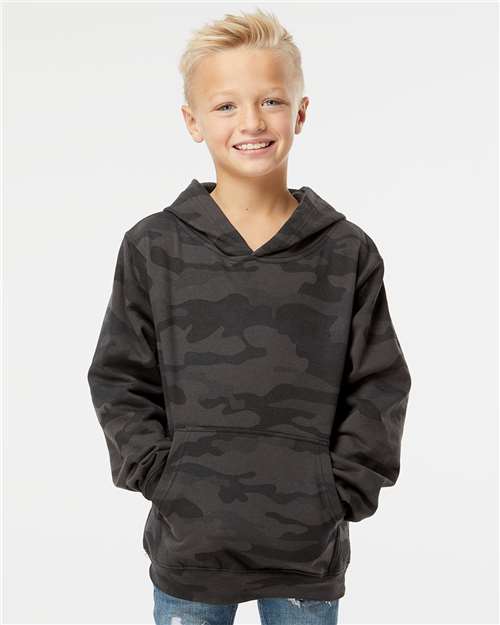 Independent Trading Co. Youth Midweight Hooded Sweatshirt SS4001Y