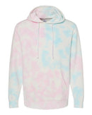 Independent Trading Co. Midweight Tie-Dyed Hooded Sweatshirt PRM4500TD