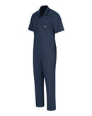 Dickies Short Sleeve Coveralls - Reg and Tall Sizes 3339T