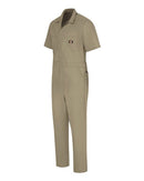 Dickies Short Sleeve Coveralls - Reg and Tall Sizes 3339T