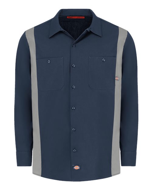 Dickies Industrial Colorblocked Long Sleeve Shirt 5524
