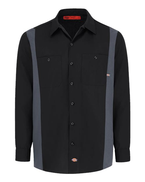 Dickies Industrial Colorblocked Long Sleeve Shirt - Tall Sizes 5524T