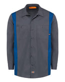 Dickies Industrial Colorblocked Long Sleeve Shirt - Tall Sizes 5524T