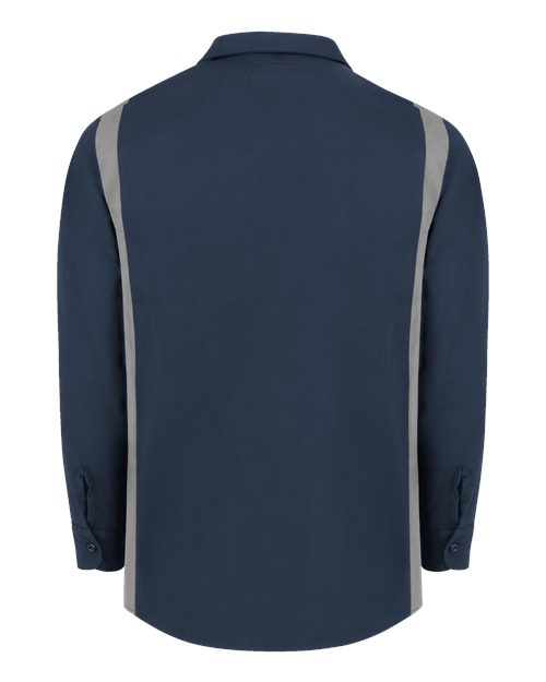 Dickies Industrial Colorblocked Long Sleeve Shirt - Tall Sizes 5524T