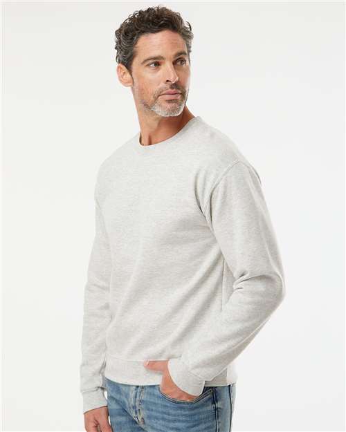 JERZEES NuBlend® Crewneck Sweatshirt 562MR - Oatmeal Heather