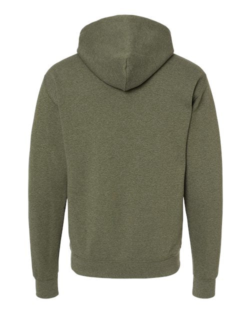 JERZEES NuBlend® Hooded Sweatshirt 996MR - Military Green Heather