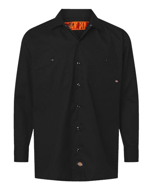 Dickies Industrial Long Sleeve Work Shirt - Tall Sizes L535T