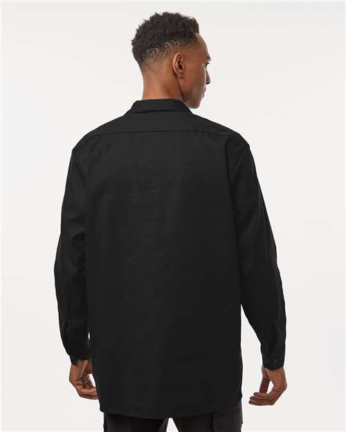Dickies Industrial Long Sleeve Work Shirt - Tall Sizes L535T