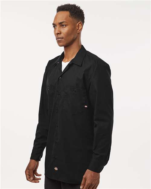 Dickies Industrial Long Sleeve Work Shirt - Tall Sizes L535T