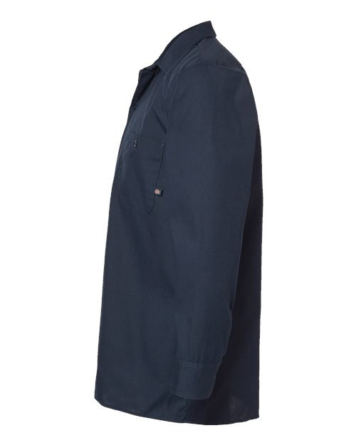 Dickies Industrial Long Sleeve Work Shirt - Tall Sizes L535T