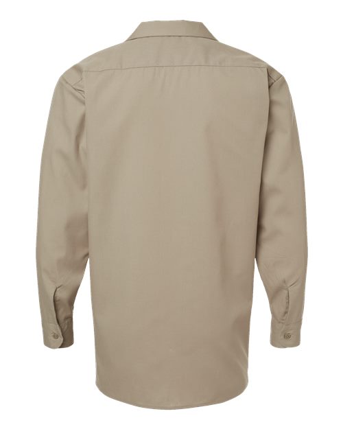 Dickies Industrial Long Sleeve Work Shirt - Tall Sizes L535T