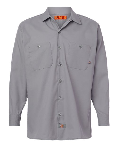 Dickies Industrial Long Sleeve Work Shirt - Tall Sizes L535T