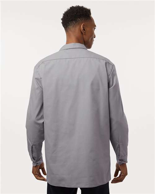Dickies Industrial Long Sleeve Work Shirt - Tall Sizes L535T