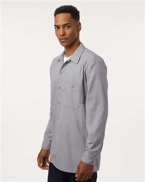 Dickies Industrial Long Sleeve Work Shirt - Tall Sizes L535T