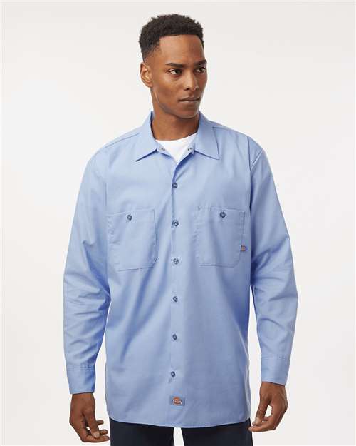 Dickies Industrial Long Sleeve Work Shirt - Tall Sizes L535T