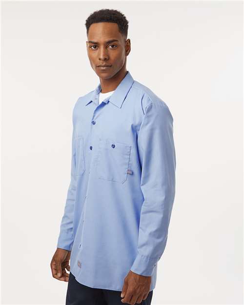 Dickies Industrial Long Sleeve Work Shirt - Tall Sizes L535T