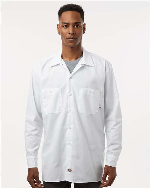Dickies Industrial Long Sleeve Work Shirt - Tall Sizes L535T
