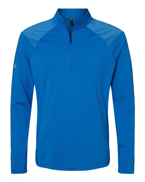 Adidas Shoulder Stripe Quarter-Zip Pullover A520