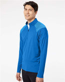 Adidas Shoulder Stripe Quarter-Zip Pullover A520