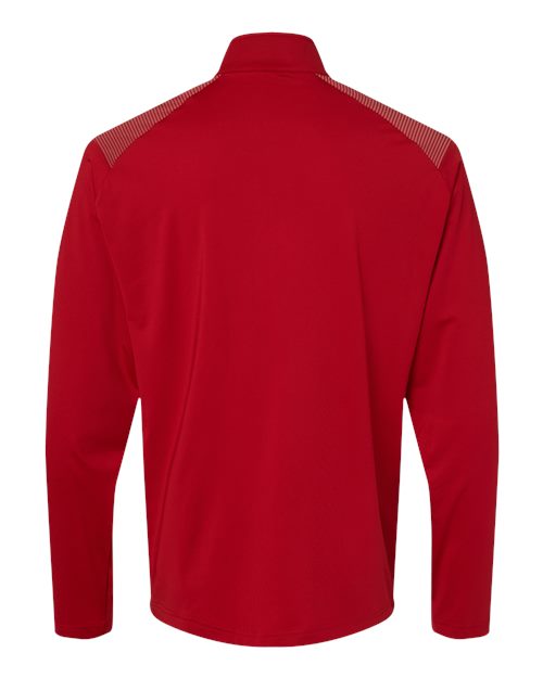 Adidas Shoulder Stripe Quarter-Zip Pullover A520