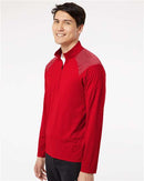 Adidas Shoulder Stripe Quarter-Zip Pullover A520