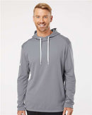 Adidas Textured Mixed Media Hooded Sweatshirt A530