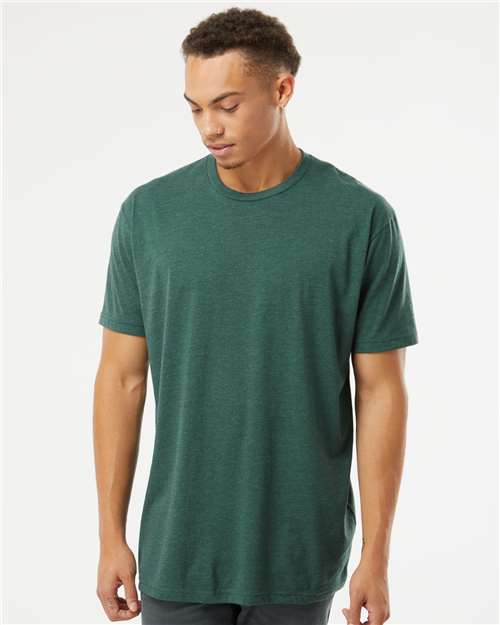 Next Level CVC T-Shirt 6210 - Heather Forest Green