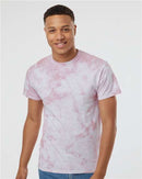 Dyenomite Crystal Tie-Dyed T-Shirt 200CR - Rose