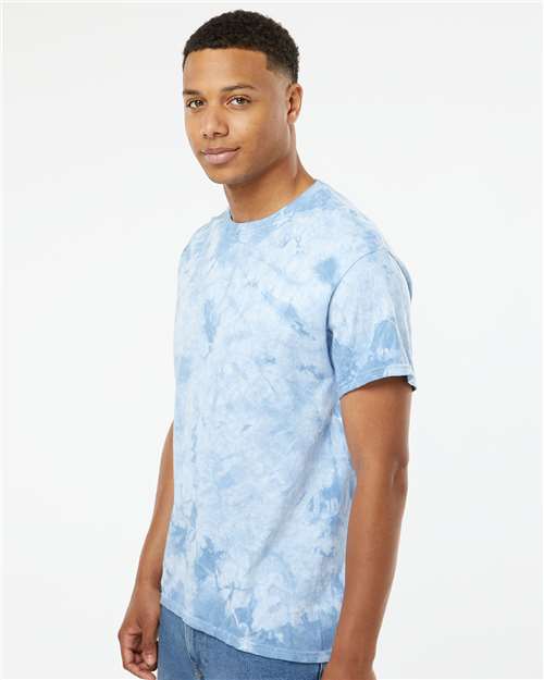 Dyenomite Crystal Tie-Dyed T-Shirt 200CR - Manhattan