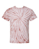 Dyenomite Cyclone Pinwheel Tie-Dyed T-Shirt 200CY - Copper