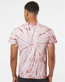 Dyenomite Cyclone Pinwheel Tie-Dyed T-Shirt 200CY - Copper