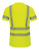 Red Kap High Visibility Short Sleeve T-Shirt - Tall Sizes SVY4T