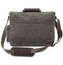 Rothco Vintage Canvas Pathfinder Laptop Bag With Leather Accents. Item