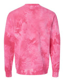 Independent Trading Co. Midweight Tie-Dyed Crewneck Sweatshirt PRM3500TD