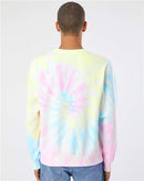 Independent Trading Co. Midweight Tie-Dyed Crewneck Sweatshirt PRM3500TD