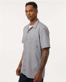 Dickies Industrial Short Sleeve Work Shirt - Tall Sizes S535T