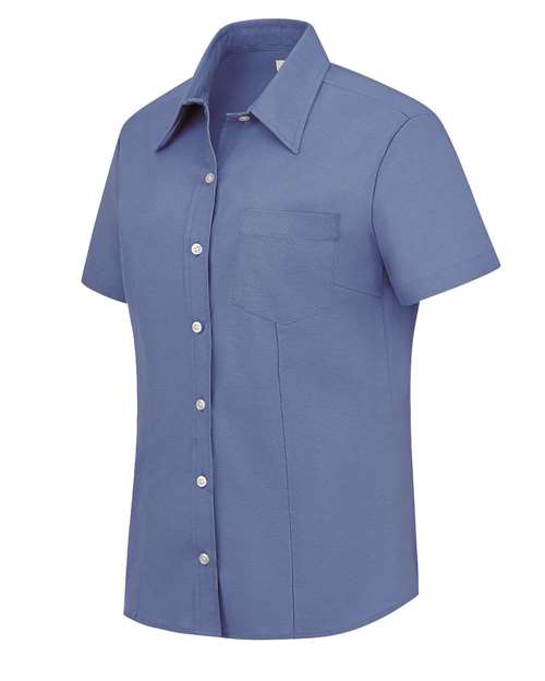 Dickies Women's Short Sleeve Stretch Oxford Shirt S254