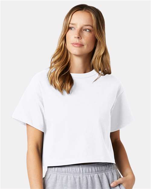 Champion Women's Heritage Jersey Crop T-Shirt T453W