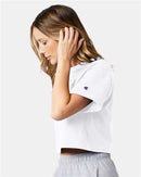 Champion Women's Heritage Jersey Crop T-Shirt T453W