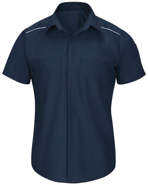 Red Kap Short Sleeve Pro Airflow Work Shirt - Tall Sizes SP4AT