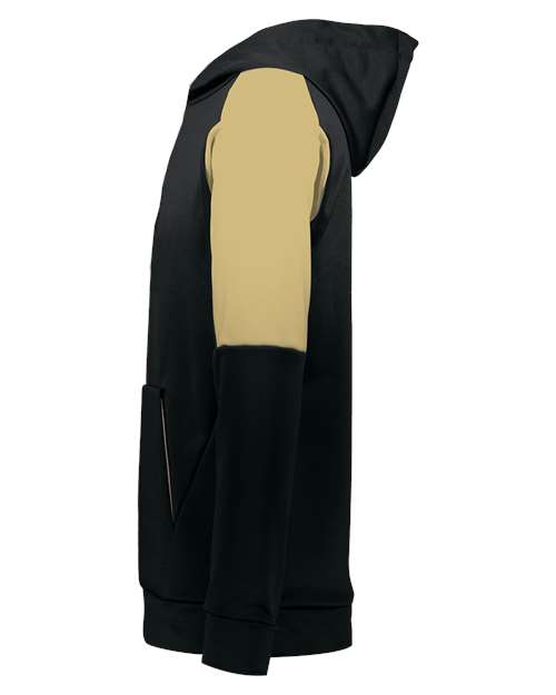 Holloway Youth Blue Chip Hooded Sweatshirt 222640