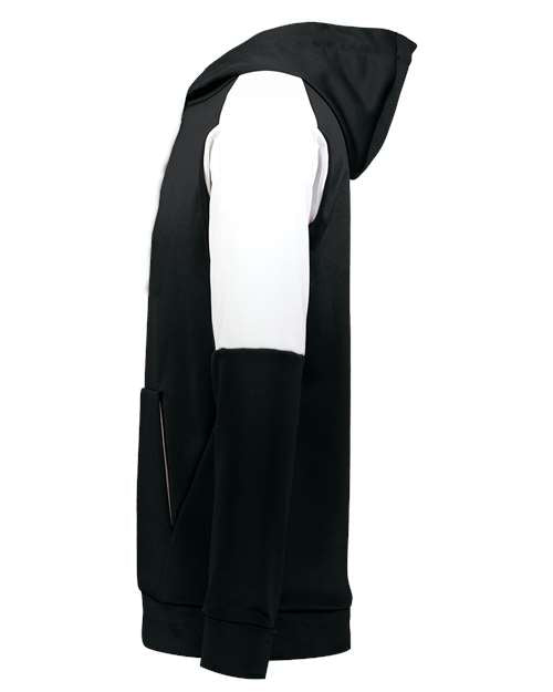 Holloway Youth Blue Chip Hooded Sweatshirt 222640