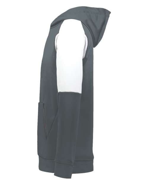 Holloway Youth Blue Chip Hooded Sweatshirt 222640