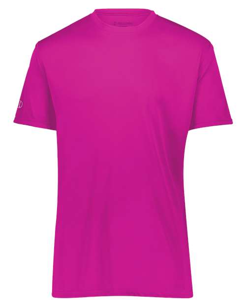 Holloway Youth Momentum T-Shirt 222819 - Power Pink