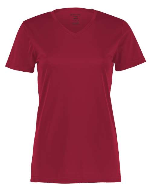 Holloway Women's Momentum V-Neck T-Shirt 222820 - Cardinal