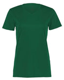 Holloway Women's Momentum V-Neck T-Shirt 222820 - Dark Green